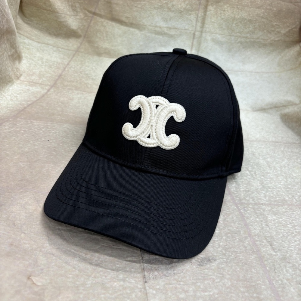 CELINE black baseball cap